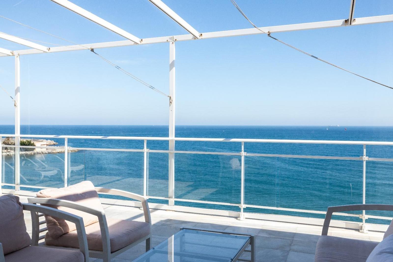 Maria Paola Penthouse Aan Het Strand Lägenhet